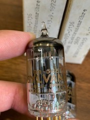 2 Tubes 5687-GB Sylvania Gold Pin – NOS NIB – Matched Pair – Same lot (Rare)