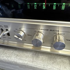 1970s Luxman BIC LUX 71/2R Receiver monster Stereo Audiophile w/ Wood Cabinet