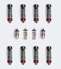 EL34 100/100 Valve kit for Marshall guitar amplifier 12AX7/ECC83 12AT7/ECC81