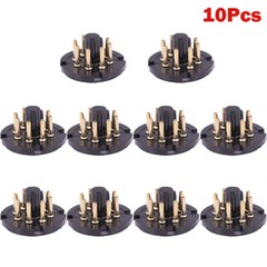 10PC K8A 8Pin Tube Socket For KT88 EL34 6550 6CA7 6SN7 Valve Base Audio HIFI