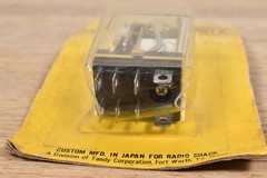 NEW Archer Electronics 125VAC DPDT Plug-In Relay 275-217B Vtg Tandy Radio Shack