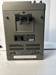 Bentley Deluxe Portable TV Black & White Television 5” Battery Powered Vintage