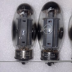 4- Tungsol KT150 Power Vacuum Tubes Lightly Used Low Hours