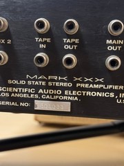 SAE Mark XXX MK30 Solid State Stereo Preamplifier – Tested Awesome! w/ Box!