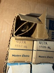 LOT OF Thirty Six (36 Count) Western Electric Tubes 407A 407B 408A 415A 443 423