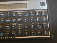 HP 15C Scientific Calculator + Case Hewlett Packard Tested Works With Batteries
