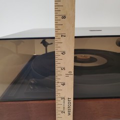 Vintage BIC 980 Belt Drive Turntable Stanton 681EEE Cart/Stylus Orig Cover READ