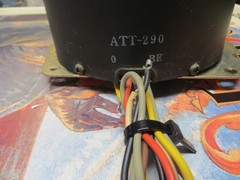 PIONEER SX-1050 STEREO RECEIVER MULTI VOLTAGE POWER TRANSFORMER PART # ATT 290