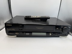 Hitachi Ultravision VT-UX617A Video Cassette Recorder and OEM Remote Tested