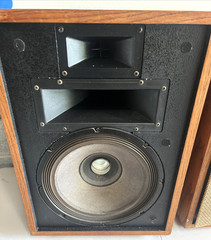 Vintage Pair of Klipsch Heresy II Loud Speaker System 4 ohm 94db RARE Tested!