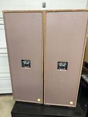 Vintage Realistic Optimus T-200 Speakers Tested And Working Need Refoaming Rare