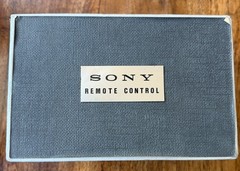 Sony TC-777 Reel-to-Reel Remote Control- super rare w/ box! Remote ONLY!!