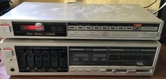 Vintage Fisher Studio-Standard FM-58 Stereo Tuner & CA-58 Amplifier / EQ Combo
