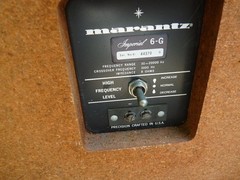 Vintage Classic 1970’s Marantz Imperial 6-G Large Floor Stereo Speakers USA