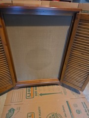 Rare 1959 Jensen P15LL 15″ Imperial Speaker M-1131 Horn RP-302 Tweeter Cabinet