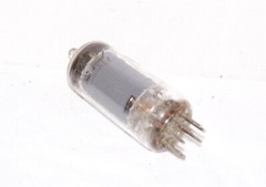 Tung-Sol 12BA6 radio tube,tested strong!,HF93,AA5,pentode,gray plate