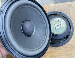 BOSE 301 series II 8” 120713 Woofer Speakers – One Great (new Foam) + 2nd Froze