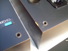 Pioneer CS-G1000, 2-Way Bass Reflex, stereo speakers (MODIFIED)