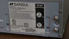 VTG Sansui VRDVD4001A VHS/DVD Combo Player Recorder No Remote – Tested See Video
