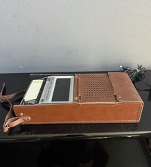VTG Bell & Howell Audio Cube Cassette Recorder 450A + Case & Pwr Cord – Works
