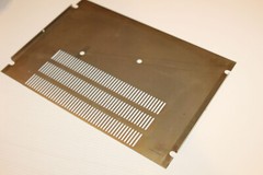 Vintage Realistic STA-80 Receiver Amp – Bottom Case Metal Cover Plate Housing