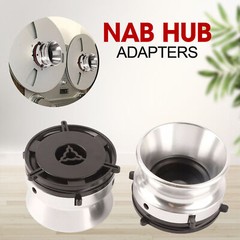 NAB Hub Adapters 1 Pair-10 Inch Opener Aluminium Alloy For Reel To Reel Tape