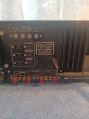 Bic Lux Corp 71/3R Stereo Receiver, Powers Up, Parts Or Repair, Read