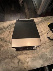 Vtg Admiral 7P280 Solid State B&W Television TV 7” Screen Powers On As Is