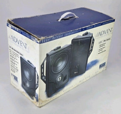 Advent Marbl Indoor Outdoor 5.25″ 2 Way Speakers Pair With Brackets, Box, Papers