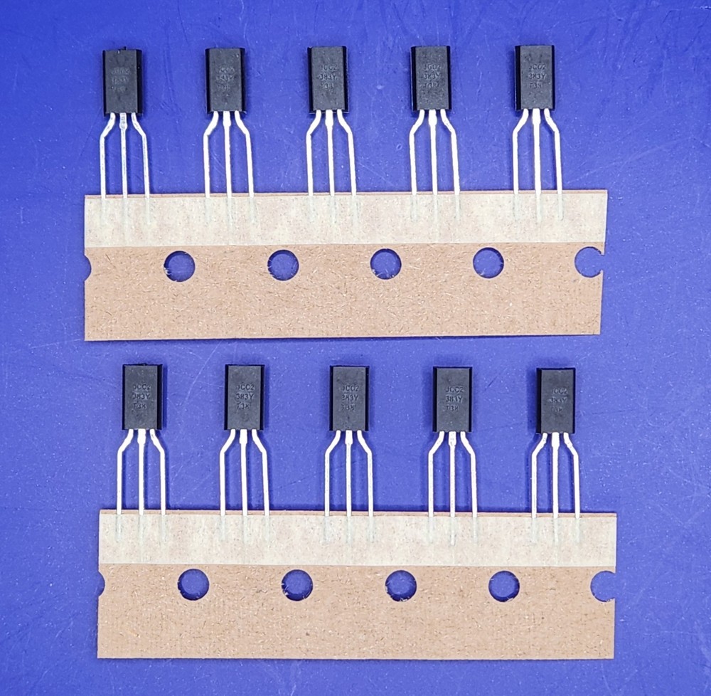 Ten (10) GENUINE ONSEMI KSC2383YTA TRANSISTORS FASTEST FREE SHIPPING