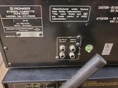 Pioneer SA-6500 II Amplifier Stereo TX-6500 II Pioneer CT-F505 Cassette Read Des