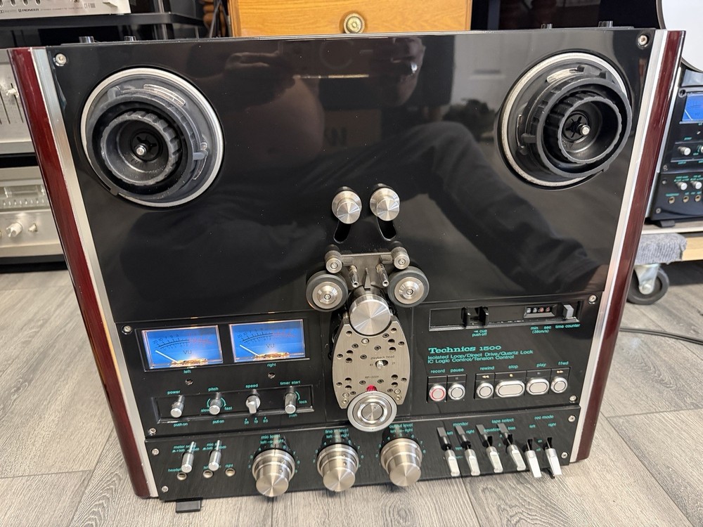 Technics RS-1500U CUSTOM BLACK MACINTOSH MODEL R2R