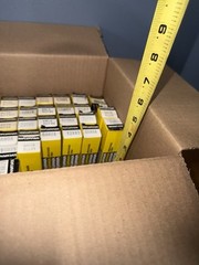 SYLVANIA electronic Tube 6T8A 6BK7B 6LX8 6CM7 6WA8A And Others 53 Pieces NOS
