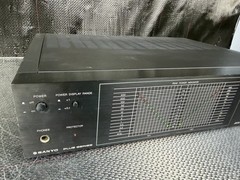 Clean Vintage Sanyo Stereo DC Power Amplifier Plus P55 *Guaranteed* Ships Fast*