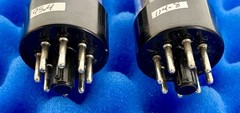 TWO Siemens National 6CA7 EL34 Tubes /Amplitrex Tested 👍/ Dimples / 1980’s