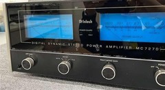 McIntosh MC7270 Stereo Power Amplifier 270WPC Vintage Audio Tested Working