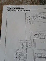Pioneer TX-6800 Original Schematic