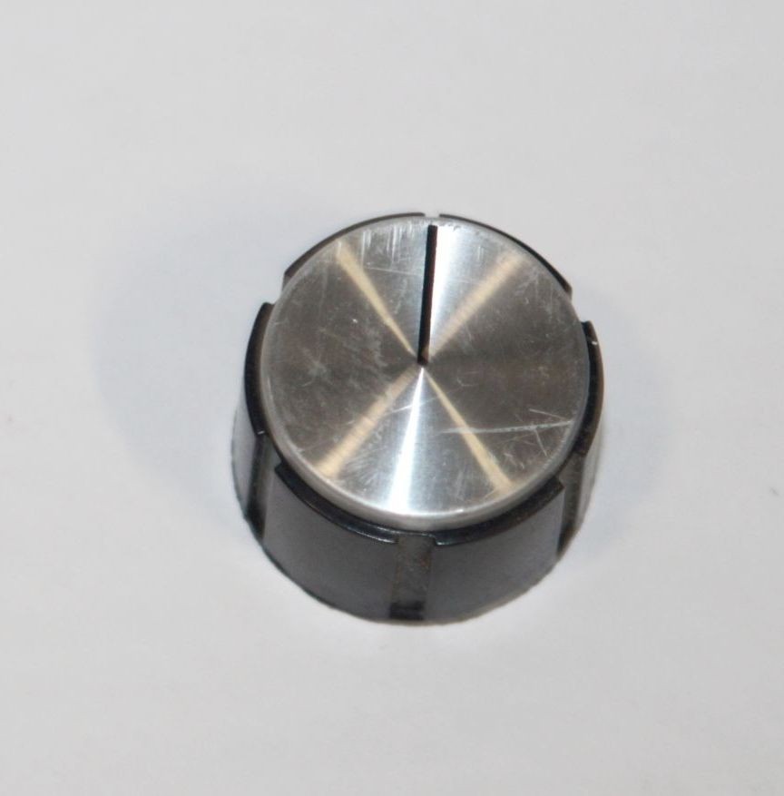 OEM Volume Control Switch Knob – Vintage Grommes Precision Receiver Amp 512 Part