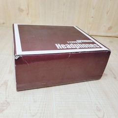 Audiotronics Headphones HS-29S Vintage with Original Box TESTED WORKING