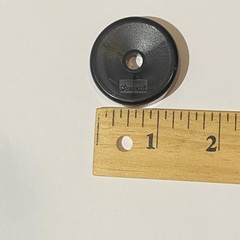 Sansui Turntable 45 RPM Adapter Translucent Smoke Gray Part Plastic Vintage