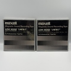 Maxell Reel To Reel Recording Tape “LNE18-7” Low Noise, New Never Opened