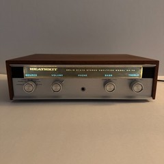 Heathkit AA-14 Stereo Amplifier w/ Manual Tested & Works Gorgeous Cabinet – READ
