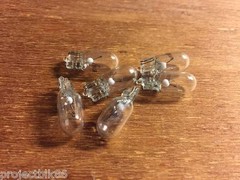 (6)WEDGE 8V LAMPS/Sansui G-3500 G-3000 G-4700 G-5700 G-6700 G-6000 G-4500 G-5500