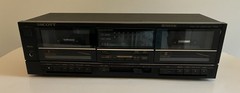 Scott DD688A Stereo Duel Cassette Deck For Parts or Repair As Is