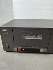 NAD 6240 Stereo Cassette Deck Tested And Working Good Used Condition