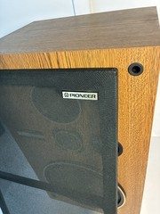 Vintage Pioneer 3 Way Speaker System CS-G203 Made In USA Single Speaker