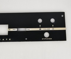 Akai X-300 Reel to Reel BOTTOM PANEL