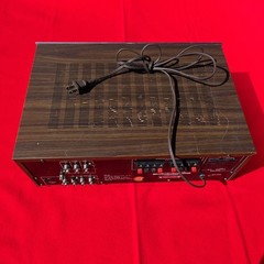 AKAI AM-2450 Stereo Integrated Amplifier Woodgrain Case Made in Japan SN 10258