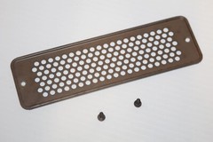Rear Vent Grill Cover Plate – Zenith Z565W Turntable Record Player Stereo Part