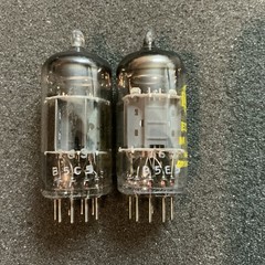 Rare NOS Yellow Mullard 12AX7 ECC83 Tubes I63 MATCHED 12AX7A B339 7025 L@@K!